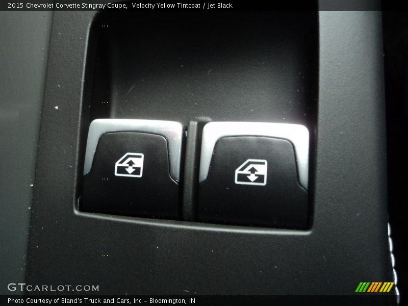 Velocity Yellow Tintcoat / Jet Black 2015 Chevrolet Corvette Stingray Coupe