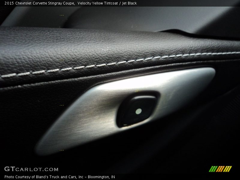 Velocity Yellow Tintcoat / Jet Black 2015 Chevrolet Corvette Stingray Coupe