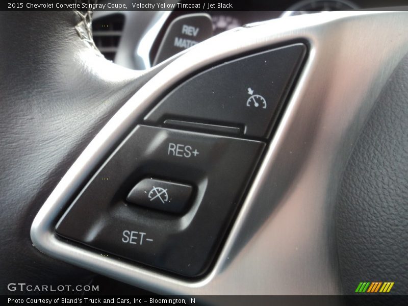 Velocity Yellow Tintcoat / Jet Black 2015 Chevrolet Corvette Stingray Coupe