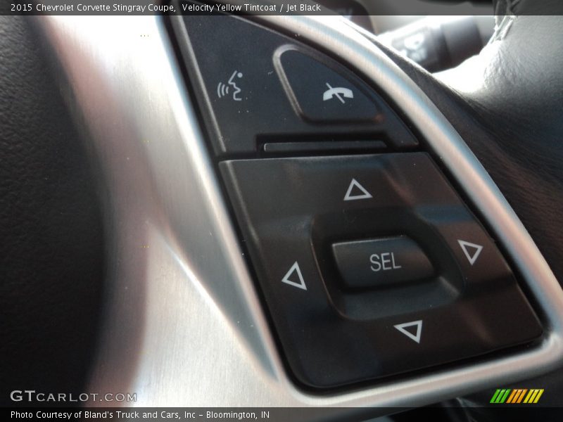 Velocity Yellow Tintcoat / Jet Black 2015 Chevrolet Corvette Stingray Coupe