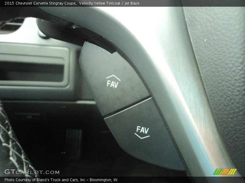 Velocity Yellow Tintcoat / Jet Black 2015 Chevrolet Corvette Stingray Coupe