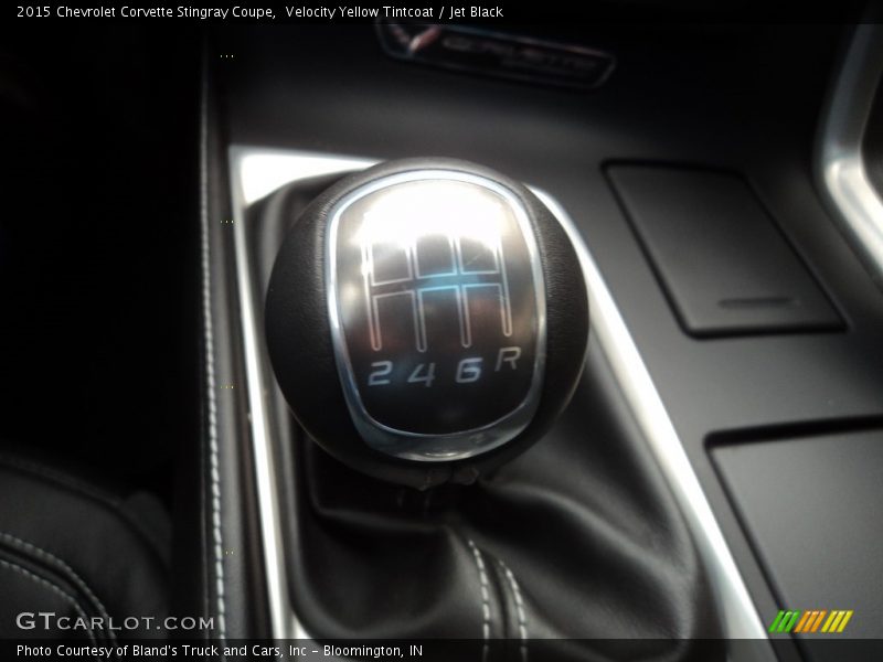 Velocity Yellow Tintcoat / Jet Black 2015 Chevrolet Corvette Stingray Coupe