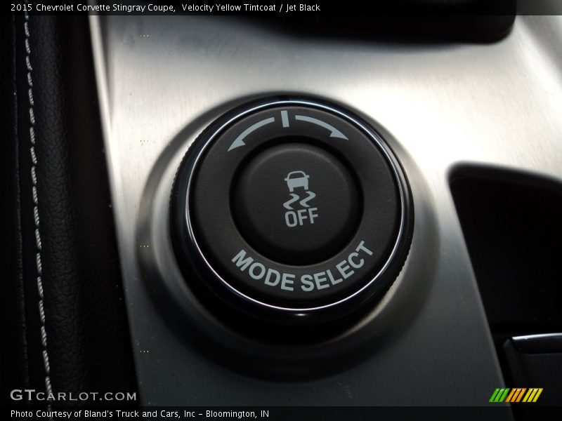 Velocity Yellow Tintcoat / Jet Black 2015 Chevrolet Corvette Stingray Coupe
