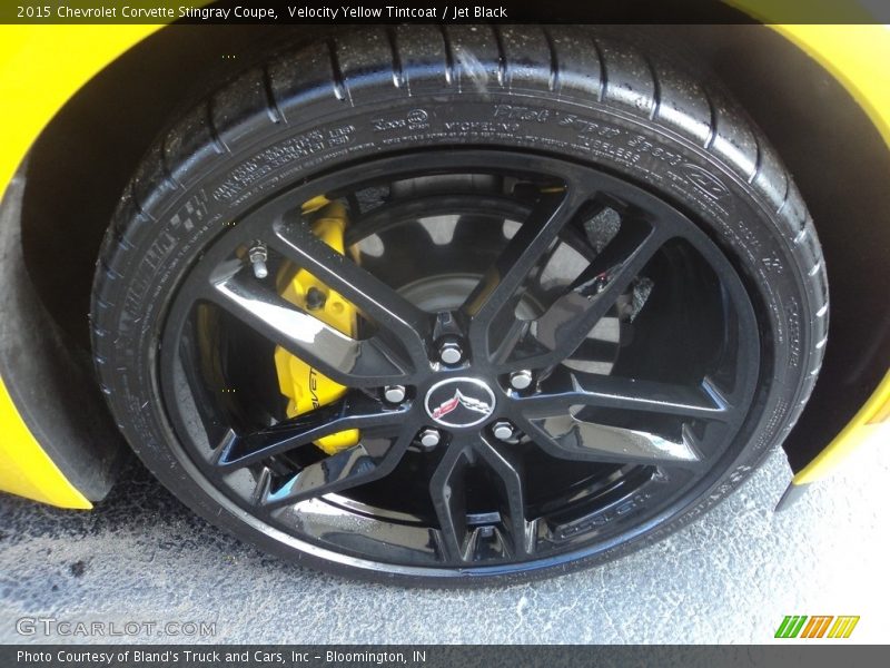 Velocity Yellow Tintcoat / Jet Black 2015 Chevrolet Corvette Stingray Coupe