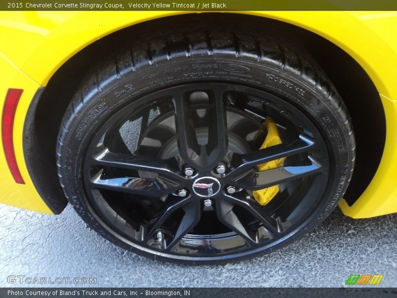 Velocity Yellow Tintcoat / Jet Black 2015 Chevrolet Corvette Stingray Coupe