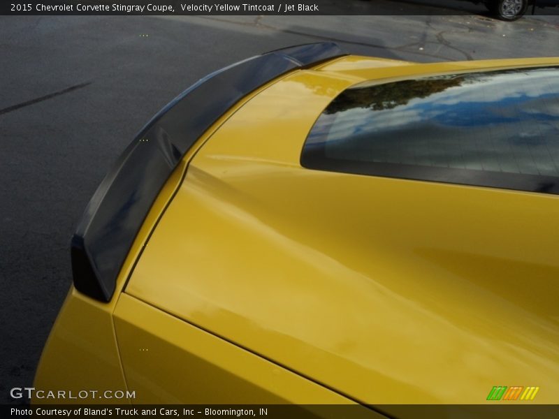 Velocity Yellow Tintcoat / Jet Black 2015 Chevrolet Corvette Stingray Coupe