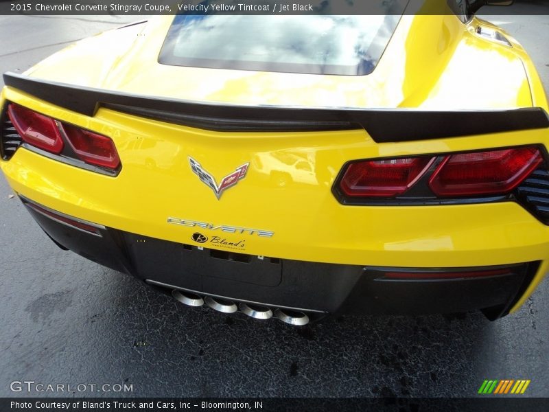 Velocity Yellow Tintcoat / Jet Black 2015 Chevrolet Corvette Stingray Coupe