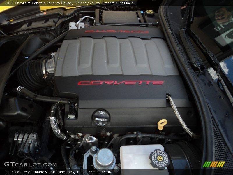 Velocity Yellow Tintcoat / Jet Black 2015 Chevrolet Corvette Stingray Coupe