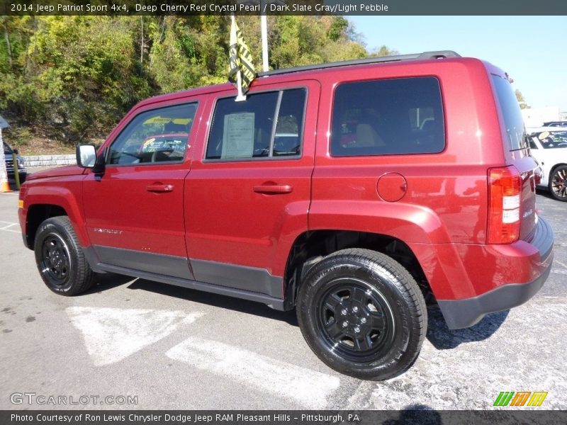 Deep Cherry Red Crystal Pearl / Dark Slate Gray/Light Pebble 2014 Jeep Patriot Sport 4x4