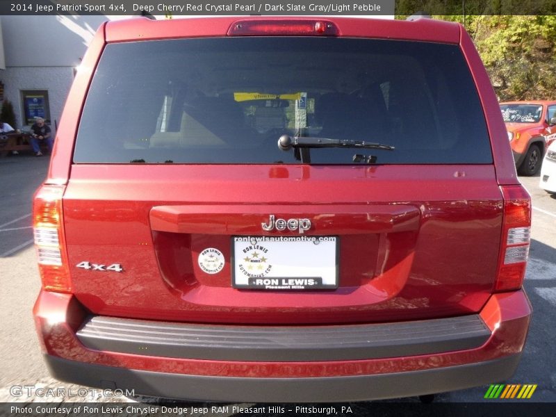 Deep Cherry Red Crystal Pearl / Dark Slate Gray/Light Pebble 2014 Jeep Patriot Sport 4x4