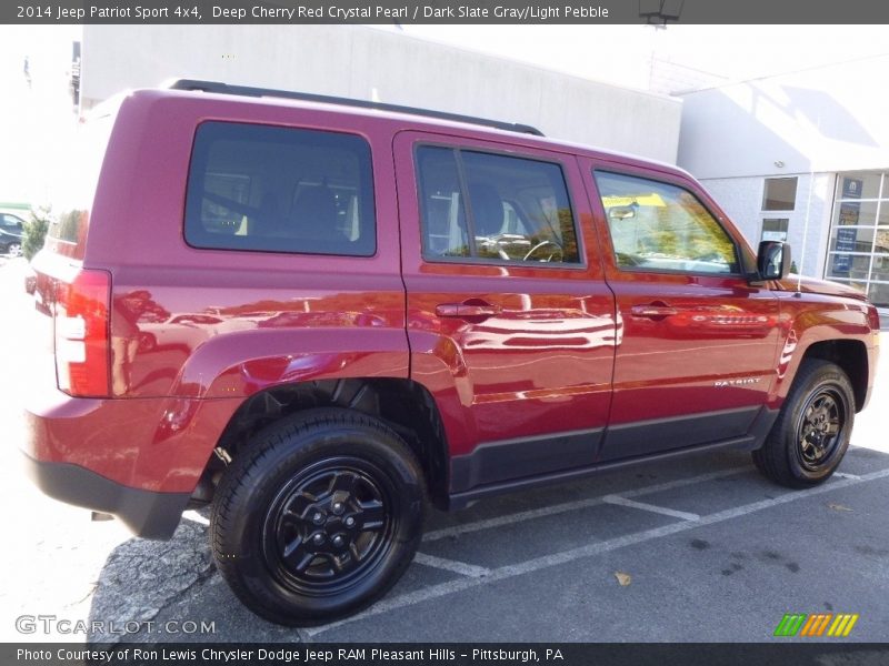 Deep Cherry Red Crystal Pearl / Dark Slate Gray/Light Pebble 2014 Jeep Patriot Sport 4x4