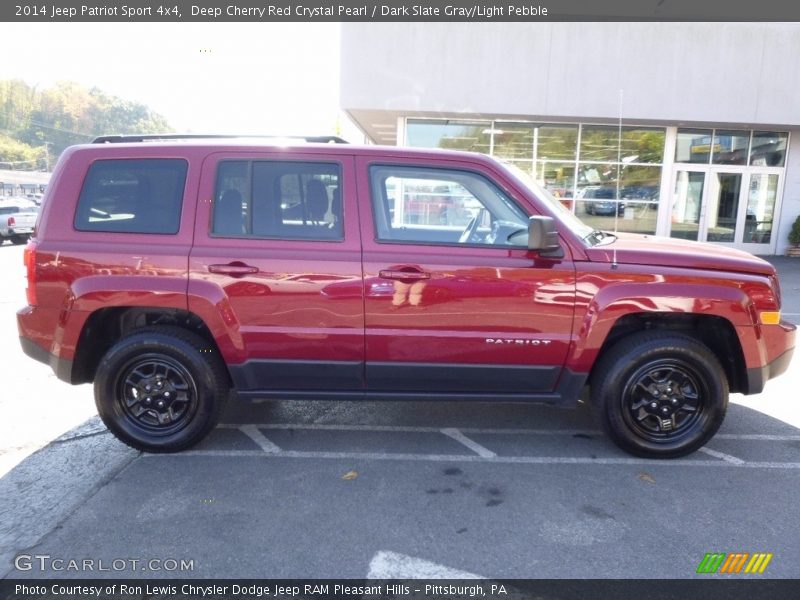 Deep Cherry Red Crystal Pearl / Dark Slate Gray/Light Pebble 2014 Jeep Patriot Sport 4x4