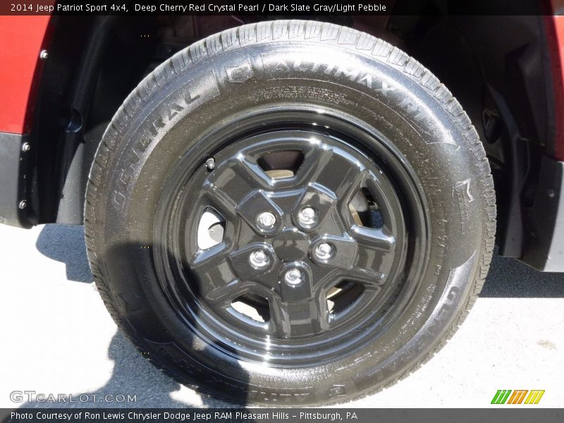 Deep Cherry Red Crystal Pearl / Dark Slate Gray/Light Pebble 2014 Jeep Patriot Sport 4x4