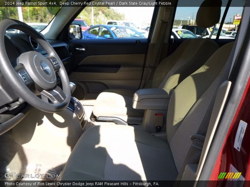 Deep Cherry Red Crystal Pearl / Dark Slate Gray/Light Pebble 2014 Jeep Patriot Sport 4x4