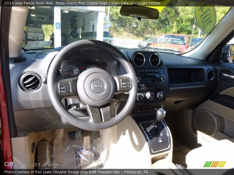 Deep Cherry Red Crystal Pearl / Dark Slate Gray/Light Pebble 2014 Jeep Patriot Sport 4x4