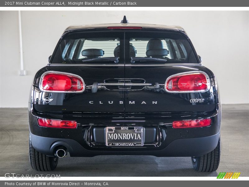 Midnight Black Metallic / Carbon Black 2017 Mini Clubman Cooper ALL4