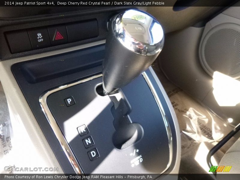 Deep Cherry Red Crystal Pearl / Dark Slate Gray/Light Pebble 2014 Jeep Patriot Sport 4x4