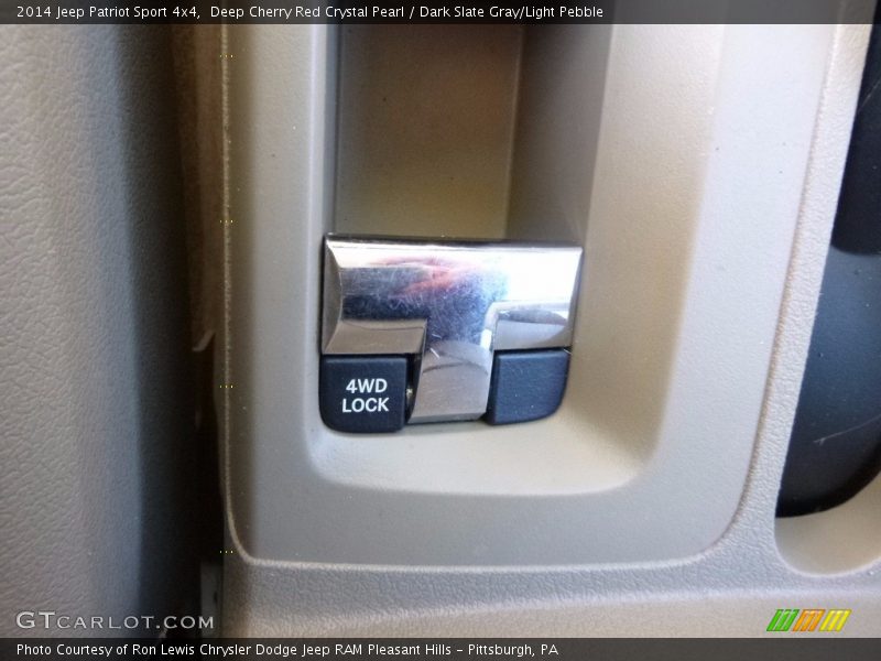 Deep Cherry Red Crystal Pearl / Dark Slate Gray/Light Pebble 2014 Jeep Patriot Sport 4x4