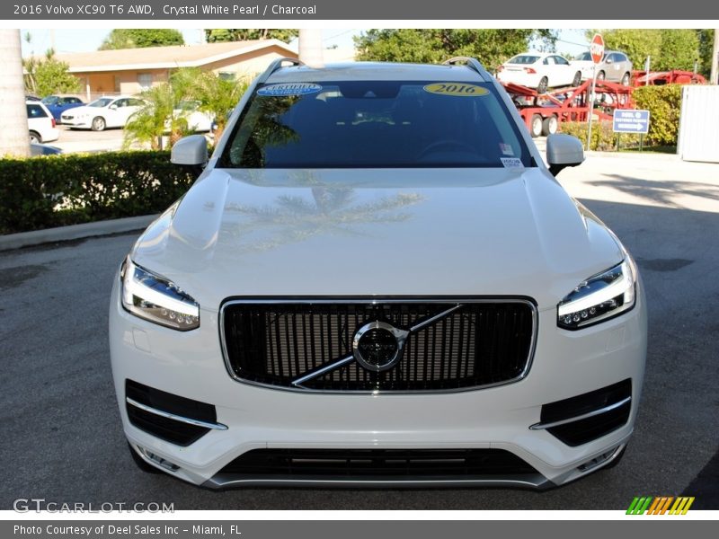  2016 XC90 T6 AWD Crystal White Pearl