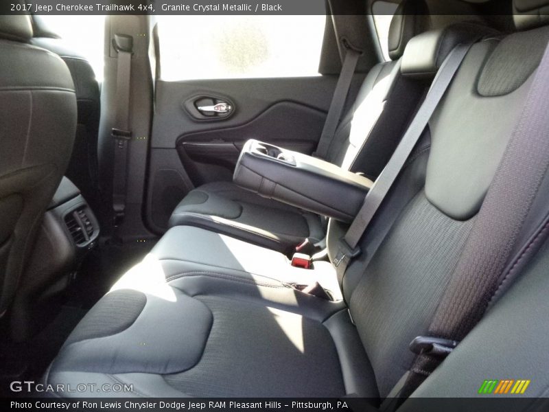 Rear Seat of 2017 Cherokee Trailhawk 4x4