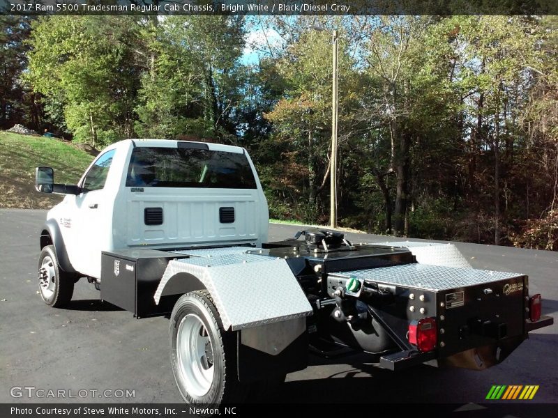 Bright White / Black/Diesel Gray 2017 Ram 5500 Tradesman Regular Cab Chassis