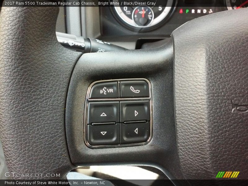 Controls of 2017 5500 Tradesman Regular Cab Chassis