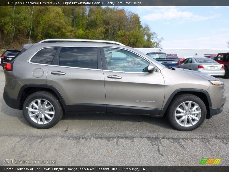  2017 Cherokee Limited 4x4 Light Brownstone Pearl