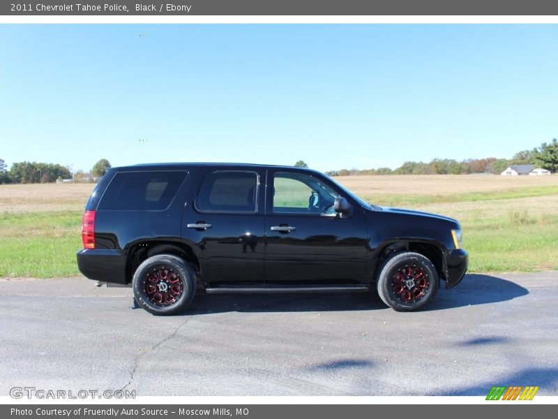 Black / Ebony 2011 Chevrolet Tahoe Police