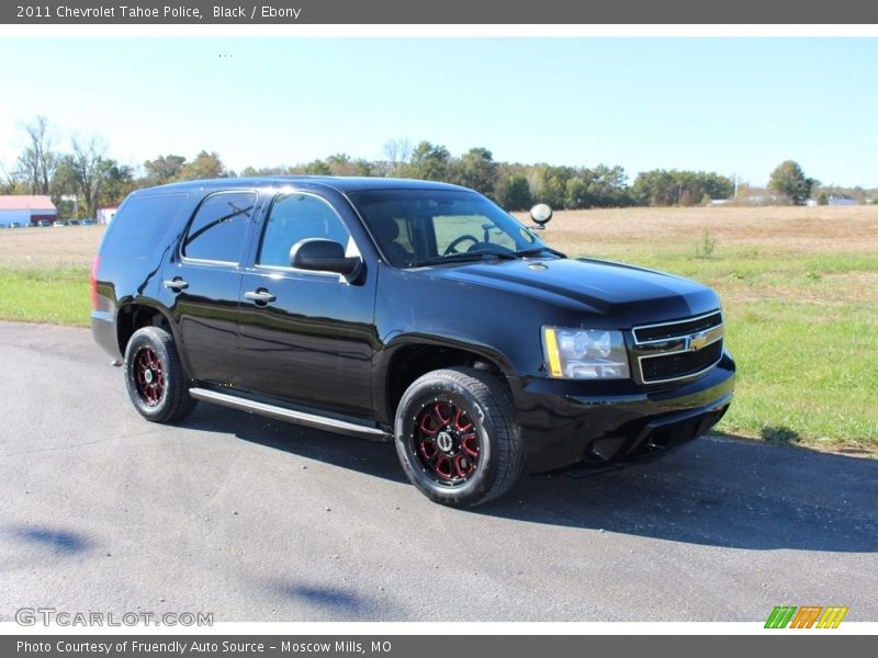 Black / Ebony 2011 Chevrolet Tahoe Police