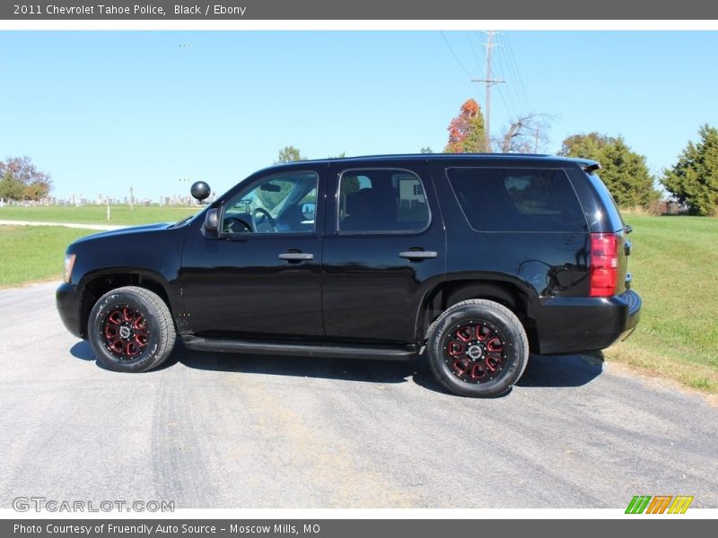 Black / Ebony 2011 Chevrolet Tahoe Police