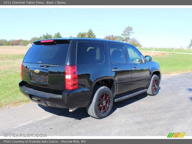 Black / Ebony 2011 Chevrolet Tahoe Police