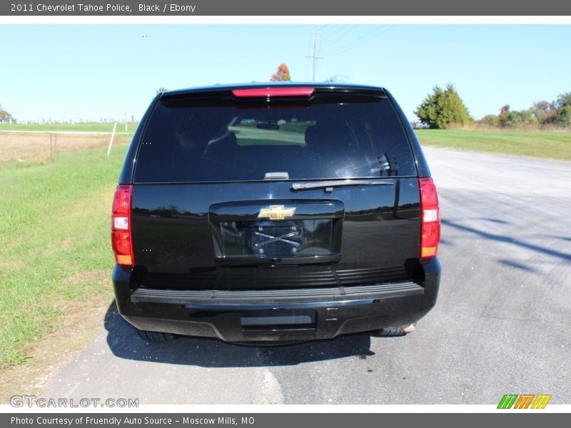 Black / Ebony 2011 Chevrolet Tahoe Police