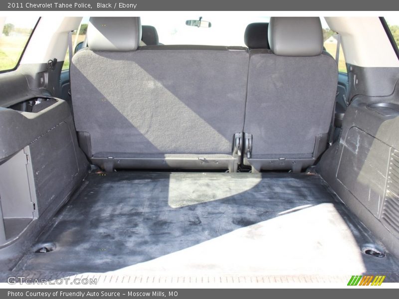 Black / Ebony 2011 Chevrolet Tahoe Police