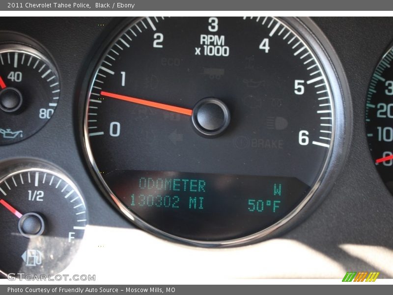  2011 Tahoe Police Police Gauges