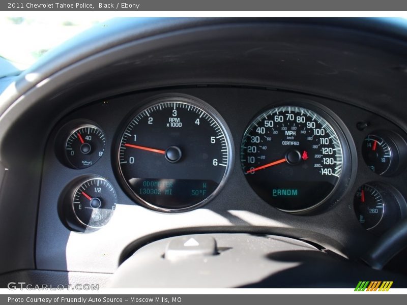  2011 Tahoe Police Police Gauges