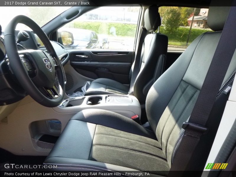  2017 Grand Caravan SXT Black Interior