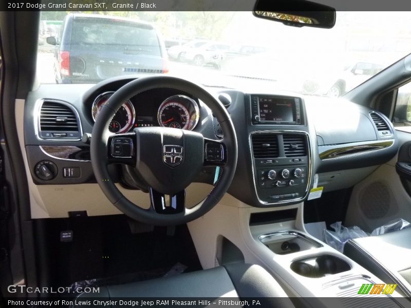 Dashboard of 2017 Grand Caravan SXT