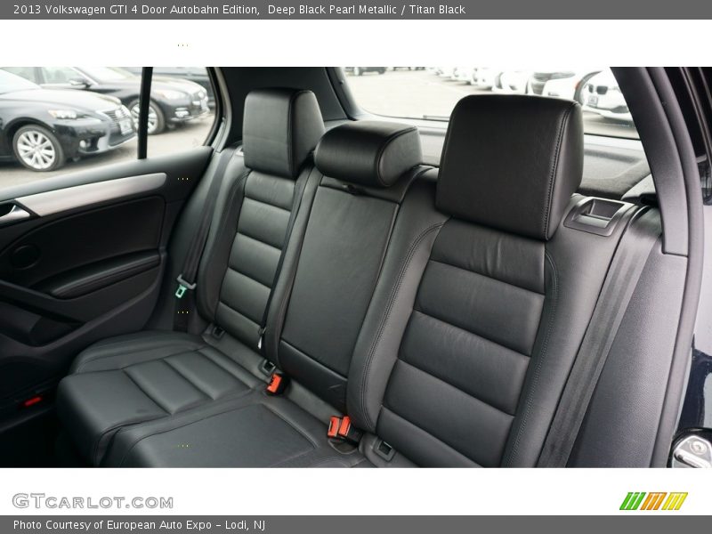 Deep Black Pearl Metallic / Titan Black 2013 Volkswagen GTI 4 Door Autobahn Edition
