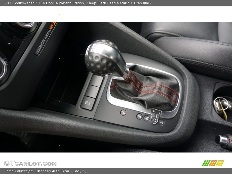 Deep Black Pearl Metallic / Titan Black 2013 Volkswagen GTI 4 Door Autobahn Edition
