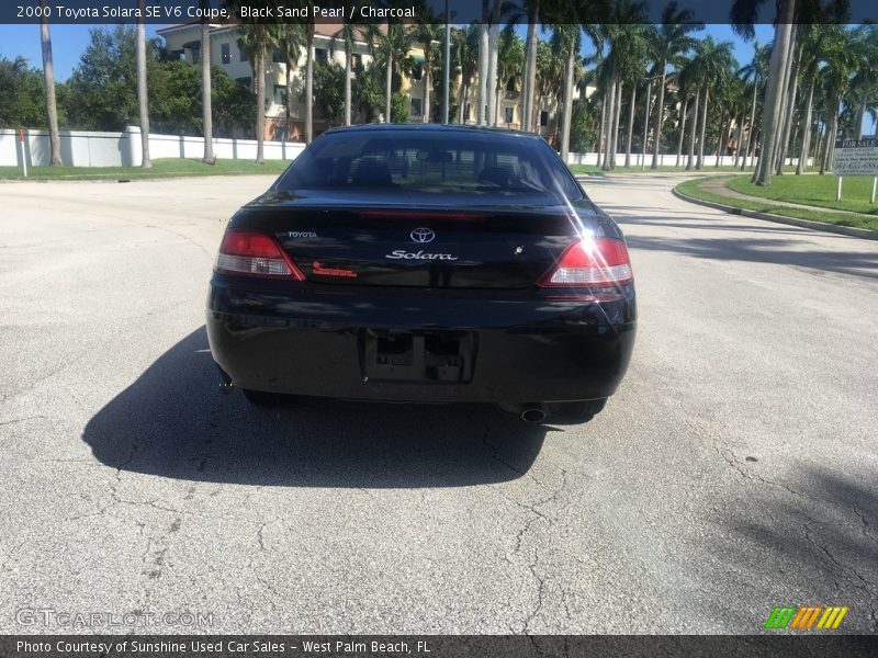 Black Sand Pearl / Charcoal 2000 Toyota Solara SE V6 Coupe