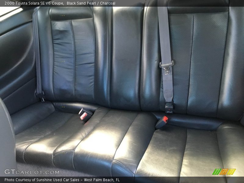Black Sand Pearl / Charcoal 2000 Toyota Solara SE V6 Coupe
