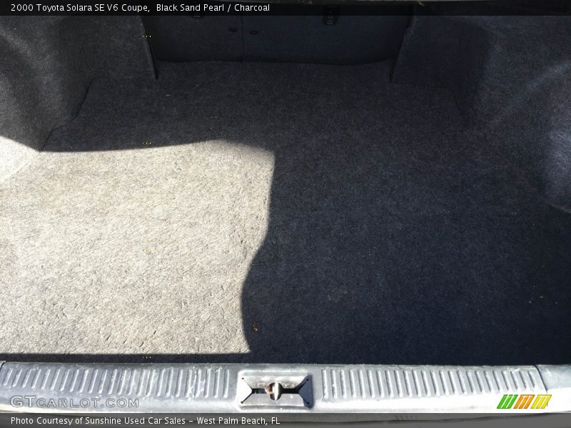 Black Sand Pearl / Charcoal 2000 Toyota Solara SE V6 Coupe
