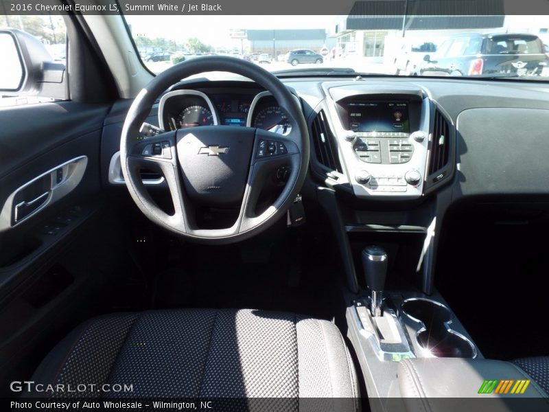 Summit White / Jet Black 2016 Chevrolet Equinox LS