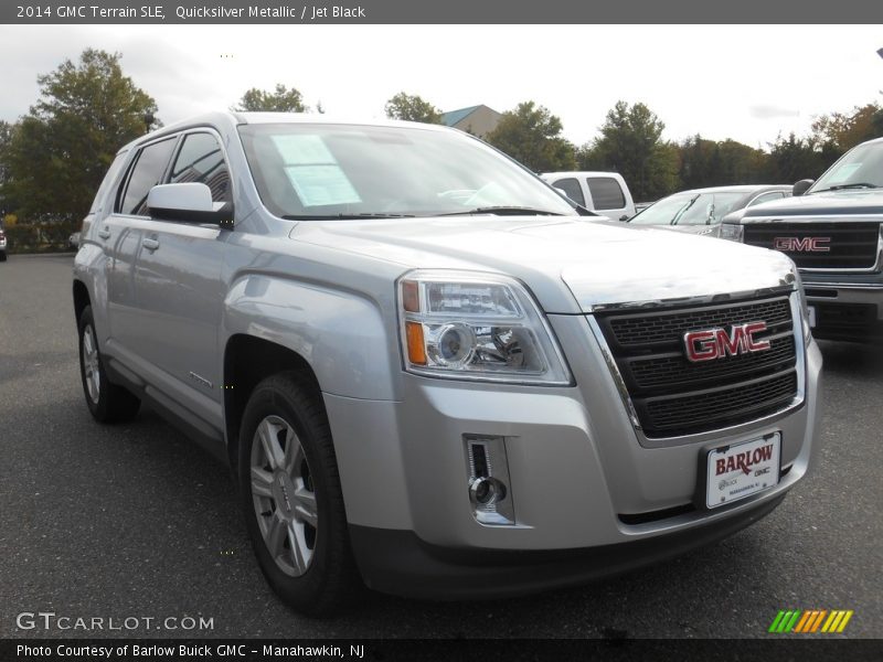 Quicksilver Metallic / Jet Black 2014 GMC Terrain SLE
