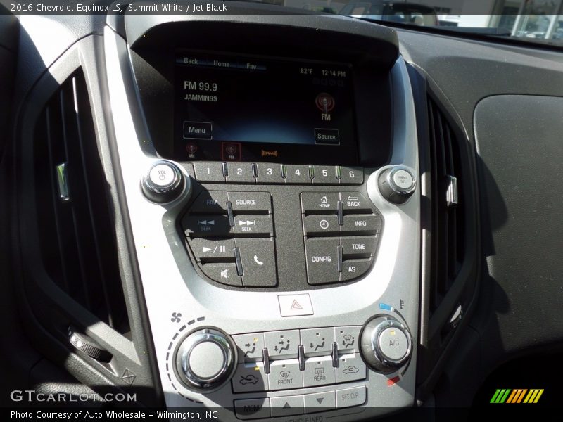 Summit White / Jet Black 2016 Chevrolet Equinox LS