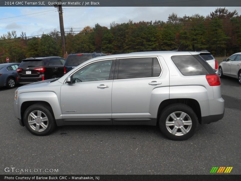 Quicksilver Metallic / Jet Black 2014 GMC Terrain SLE