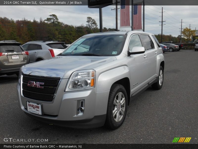 Quicksilver Metallic / Jet Black 2014 GMC Terrain SLE