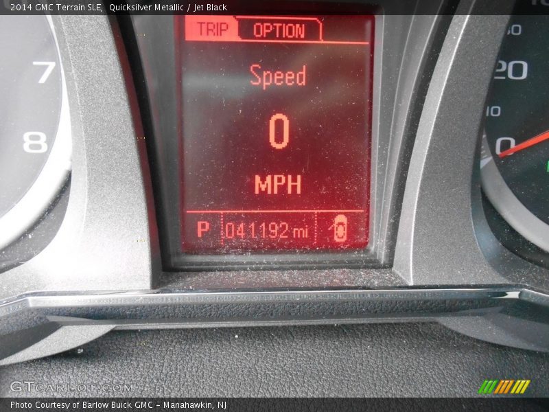 Quicksilver Metallic / Jet Black 2014 GMC Terrain SLE