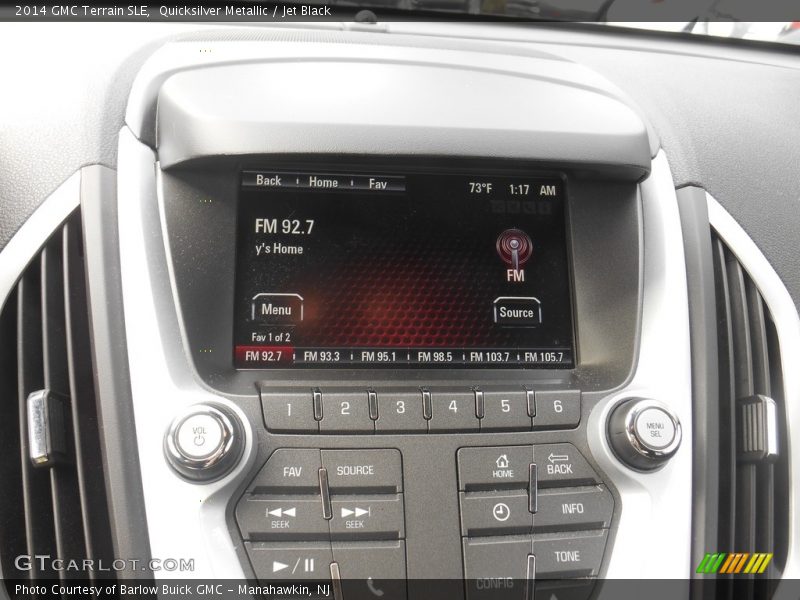 Quicksilver Metallic / Jet Black 2014 GMC Terrain SLE
