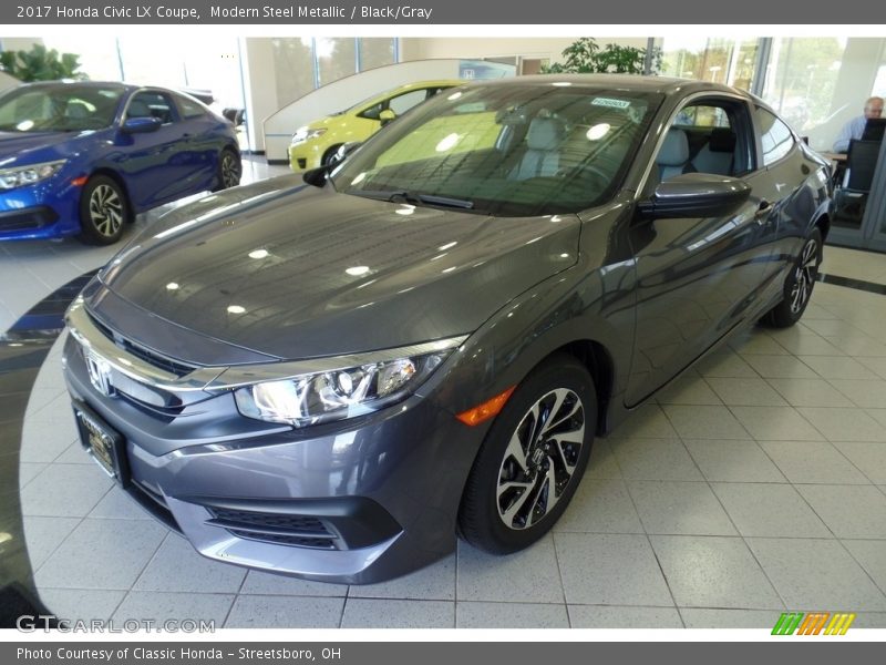 Front 3/4 View of 2017 Civic LX Coupe